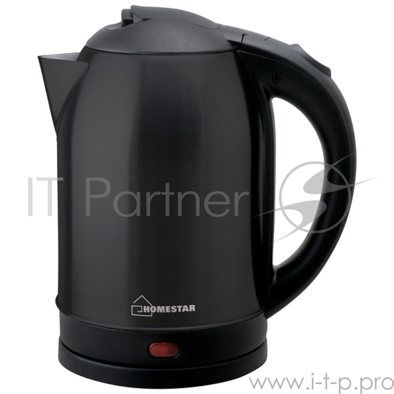 Чайник электрический HOMESTAR HS-1009 черный, 1,8л, 1500Вт (в уп. 12 шт)
