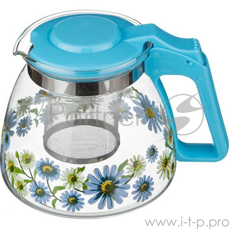 Чайник заварочный Agness 885-006 голубой