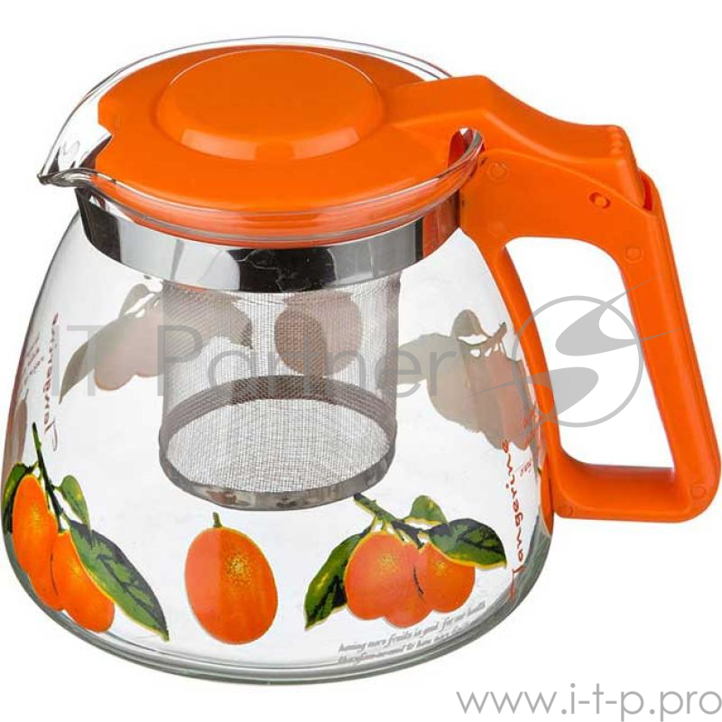 Чайник заварочный Agness 885-007 оранжевый