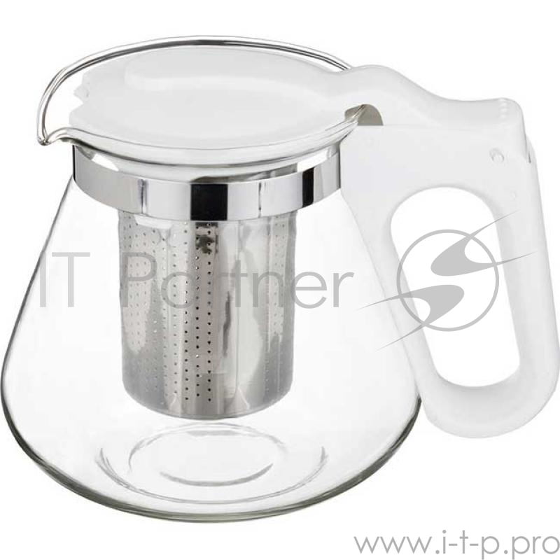 Чайник заварочный Agness белый