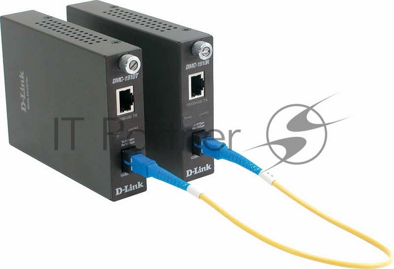 Сетевое оборудование D-Link DMC-1910R/A9A Конвертер 1G UTP в 1G SM Single Fiber (15km, 1xSC), ресивер