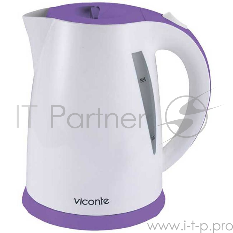 Чайник Viconte VC-3254 фиолетово-белый