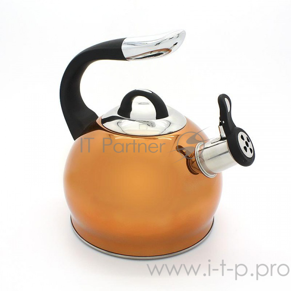 Чайник для плиты Катунь КТ-117M, 3,0л, со свистком, медный, индукц.