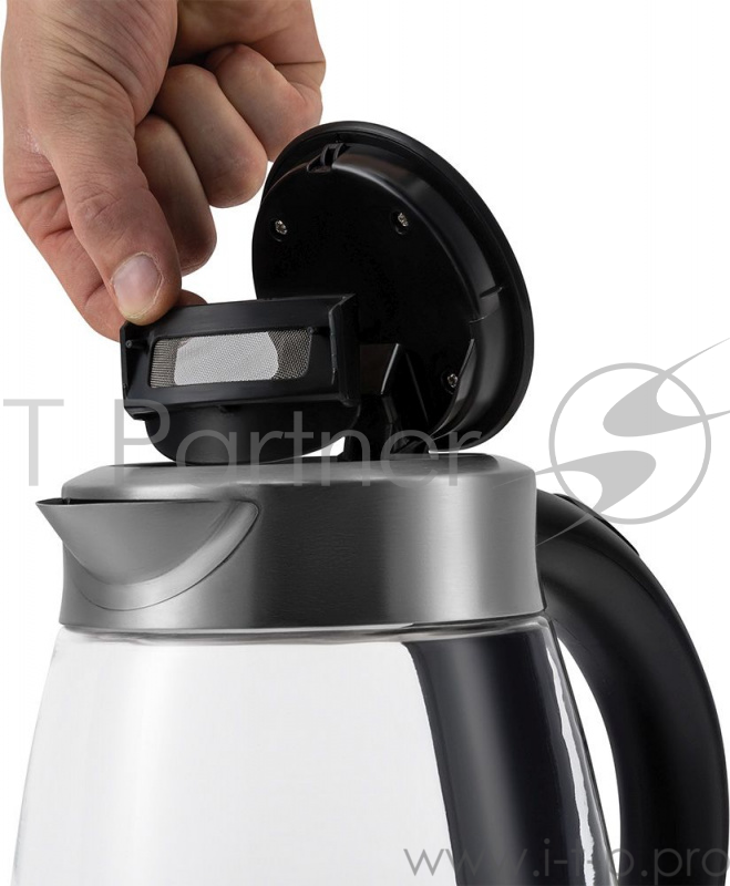 Электрочайник Polaris PWK 1764CGL, Черный