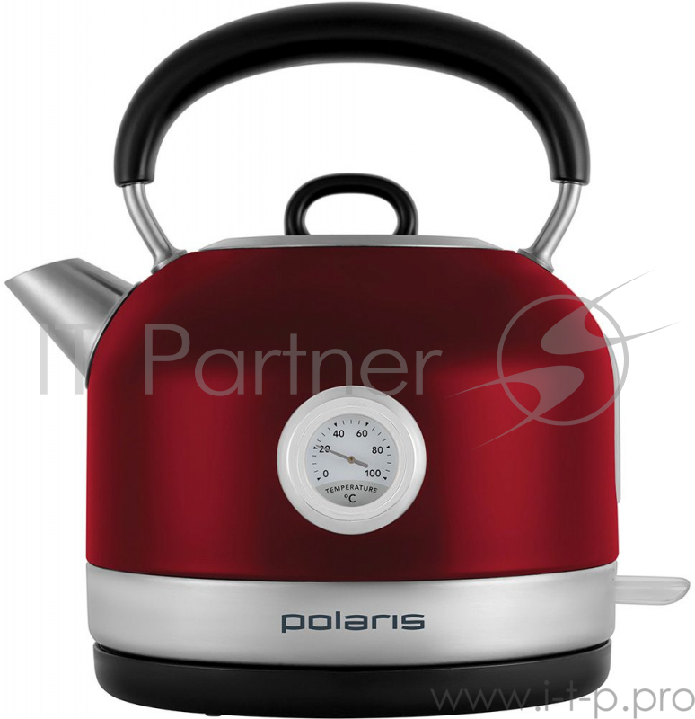 Электрочайник Polaris PWK 1769CA Retro, Красный