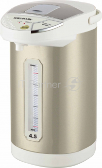 Термопот WILLMARK WAP-452KL (4.5л, 2 сп. налива воды, шампанское металлик, 900W)