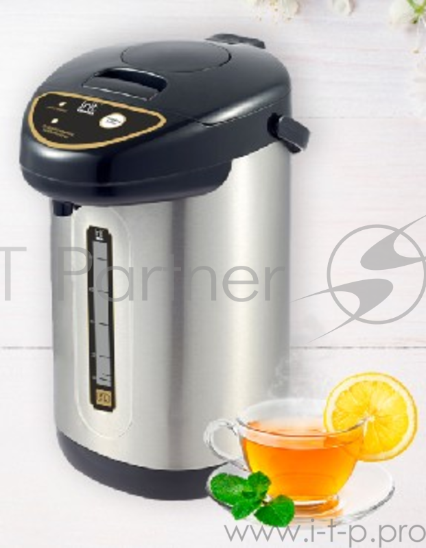 Термопот IRIT IR-1418 IRIT IR-1418 Мощность 750Вт,общий объём 5,0л,полезный объём 3,8л,3-способа подачи воды: автоматическое,