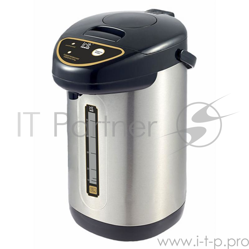 Термопот IRIT IR-1418 IRIT IR-1418 Мощность 750Вт,общий объём 5,0л,полезный объём 3,8л,3-способа подачи воды: автоматическое,