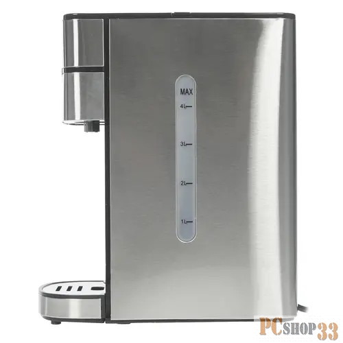 Термопот Kitfort КТ-2501 4л. 2618Вт черный/серебристый