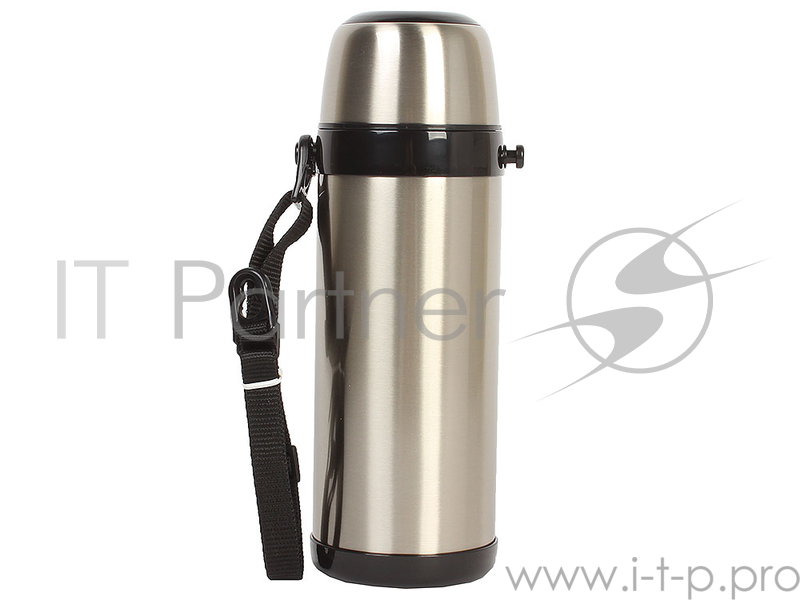 Термос классический Tiger MBI-A080 Clear Stainless, 0.8 л(нержавеющая сталь, цвет серебристый с черным, горловина 4,5см, крышка-кружка, регулируемый р