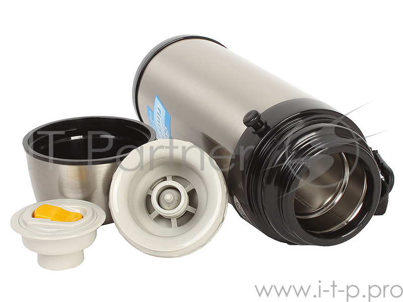 Термос классический Tiger MBI-A080 Clear Stainless, 0.8 л(нержавеющая сталь, цвет серебристый с черным, горловина 4,5см, крышка-кружка, регулируемый р