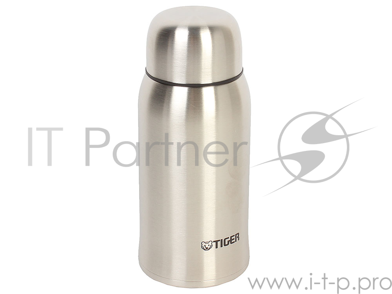 Термос классический Tiger MBK-A060 XS, 0.6л (нержавеющая сталь, цвет серебристый, горловина 4,7см, крышка-кружка)