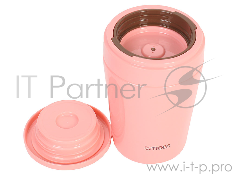 Термоконтейнер для первых или вторых блюд Tiger MCL-A038 Cream Pink, 0.38 л (цвет кремово-розовый, горловина 7 см, конусообразная форма)