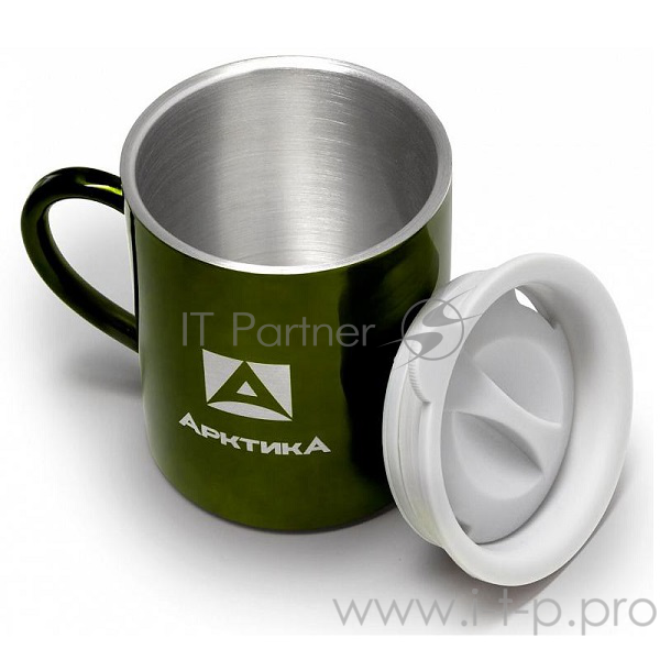 Термокружка Арктика невакуумная, 802-200 болотная, 0,2л