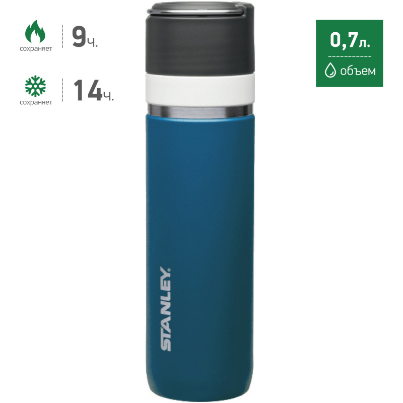 Термокружка Stanley Ceramivac (10-03108-008) 0.7л. синий