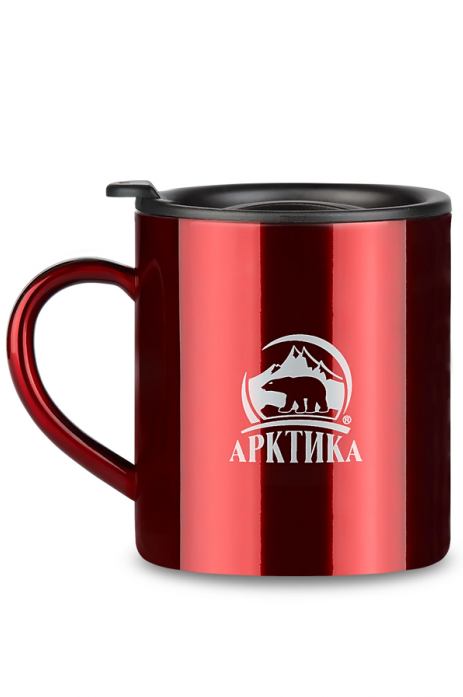 Арктика, 802-450 красная, Термокружка 0,45л Термокружка невакуумная тм «Арктика», 450 мл,