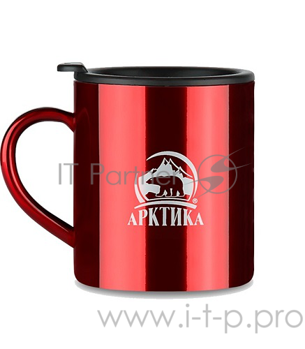 Арктика, 802-300 красный, Термокружка 0,3л Термокружка невакуумная тм «Арктика», 300 мл