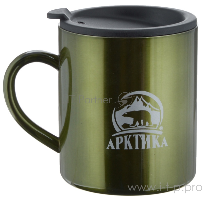 Арктика, 802-300 болотный, Термокружка 0,3л Термокружка невакуумная тм «Арктика», 300 мл