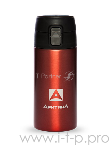 Арктика, 705-350 красный, Термос карманный 0,35л Термос карманный вакуумный, бытовой, 0,35л, тепло 30ч