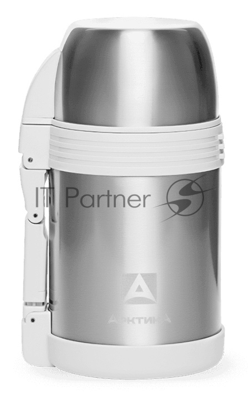 Арктика, 205-1000, Термос, универс 1,0л Универсальная пробка, 1л, с ручкой + чашка, холод/тепло 20ч