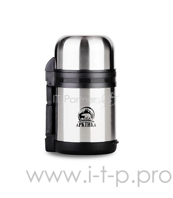 Арктика, 201-800, Термос, универс 0,8л Универсальная пробка, 0,8л, с ручкой + чашка, холод/тепло 18ч