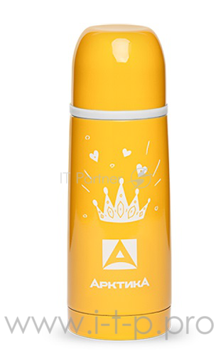 Арктика, 102-350w желтый, Термос, узкое горло 0,35л Узкое горло, 0,35л, классический,цветной, тепло 12ч