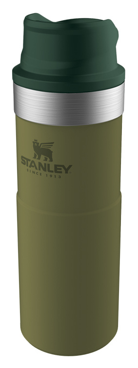 Термокружка Stanley The Trigger-Action Travel Mug (10-06439-034) 0.47л. оливковый