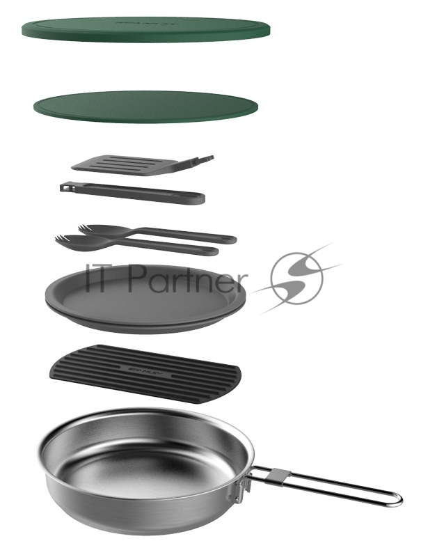 Набор термопосуды Stanley Adventure Prep+Eat Fry Pan Set (10-02658-013) 0.94л. серебристый