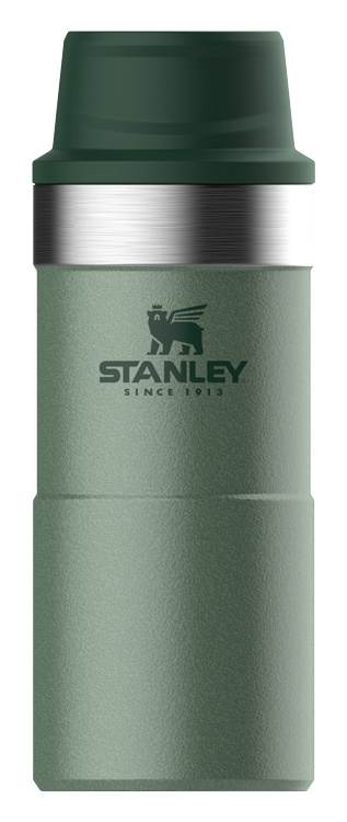 Термокружка Stanley The Trigger-Action Travel Mug (10-06440-014) 0.35л. зеленый