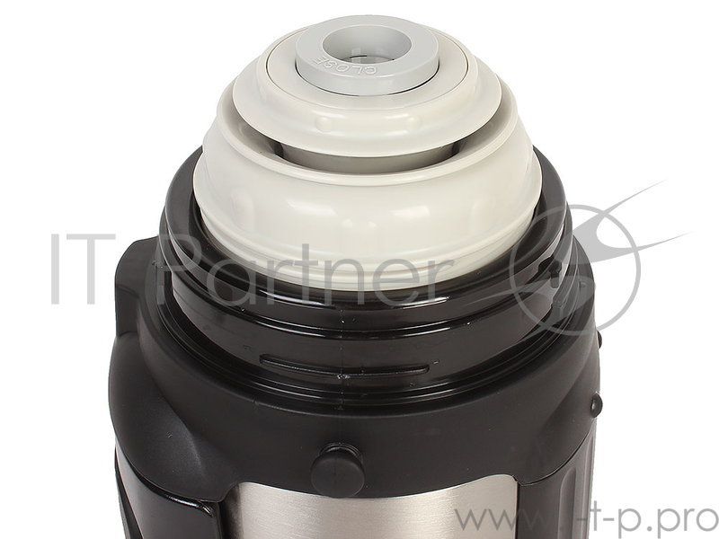 Термос универсальный Tiger MHK-A200 XC, 2 л (нержавеющая сталь, цвет серебристый, горловина 7см, крышка-кружка + пиала, складные пластиковые ручки, ре