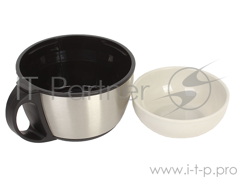 Термос универсальный Tiger MHK-A200 XC, 2 л (нержавеющая сталь, цвет серебристый, горловина 7см, крышка-кружка + пиала, складные пластиковые ручки, ре