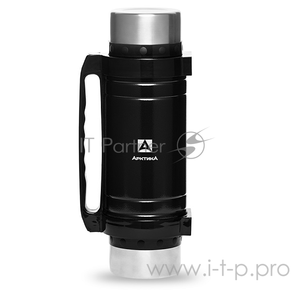 Термос вакуумный, бытовой, универсальный, 2000 мл, Арктика 202-2000 (черный) (в уп. 6 шт)