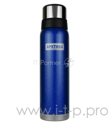 Термос бытовой, вакуумный (для напитков), 900 мл, Арктика 106-900 (синий) (уп-ка 6шт)
