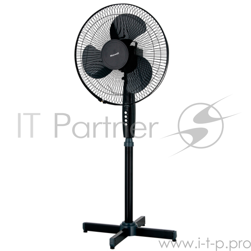 Вентилятор MAXWELL MW-3546(BK) напольный 35Вт диаметр лопастей 16