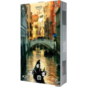 Водонагреватель газовый (колонка) Oasis Glass 20 TG