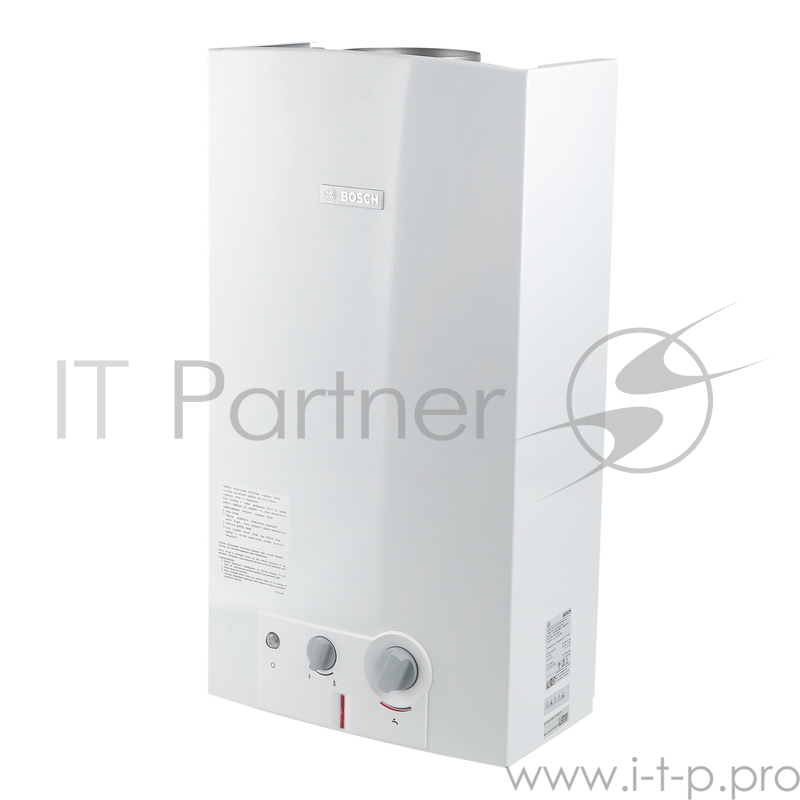 Водонагреватель газовый проточный BOSCH Therm 4000 WR13-2 B23, производительность 13 л/мин, автоматический розжиг от батареек