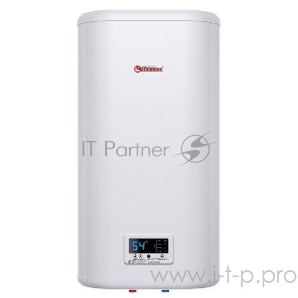 Водонагреватель THERMEX Flat Plus IF 30V (PRO) накопительный электрический 30 л потребляемая мощность 2 кВт (220 В) электронное управление магниевый анод (2 шт.) вертикальный монтаж на стену с нижней подводкой (?) максимальная температура нагрева во