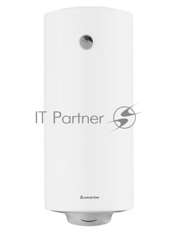 Водогрей Ariston ABS PRO1 R120 V 120л., 1,8кВт., вертикальный, цилиндрический стандартный, мех. управление, внутр. бак - сталь AG+, корпус металл, термометр, кабель питания с УЗО, белый, Россия