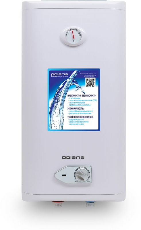 Водонагреватель Polaris FD IMF 10 V 2.5кВт 10л электрический настенный