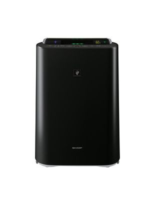 Очиститель воздуха SHARP Очистка, увлажнение, ионизация, 26 м2, 216 м3/ч, 2,5 л, 440 мл/ч, черный