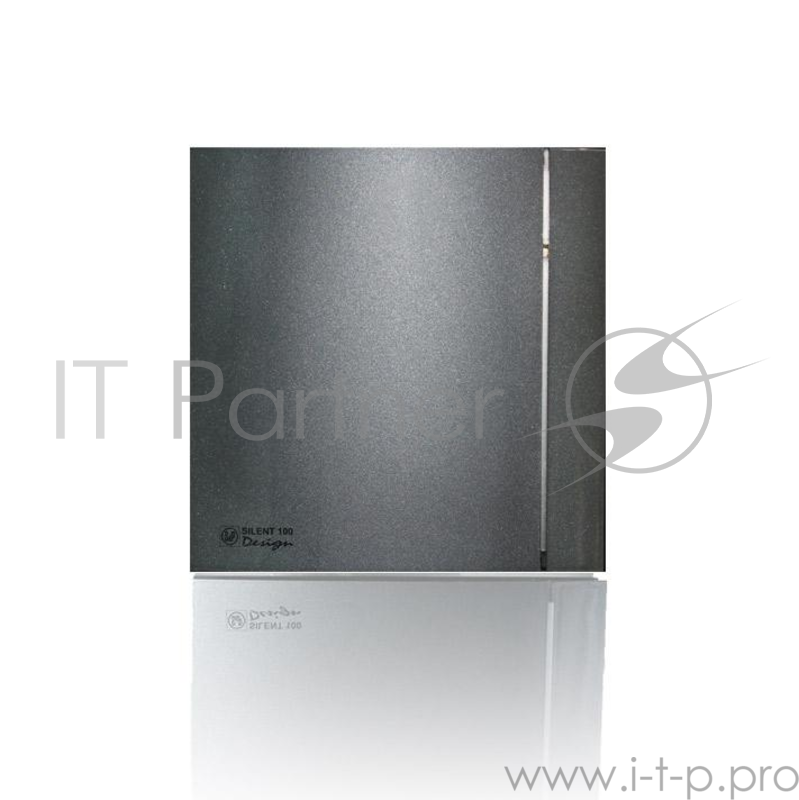 Вентилятор вытяжной SOLER&PALAU Silent-100 CZ Grey Design 4С 95 м3/ч. Установочный д 98.9мм