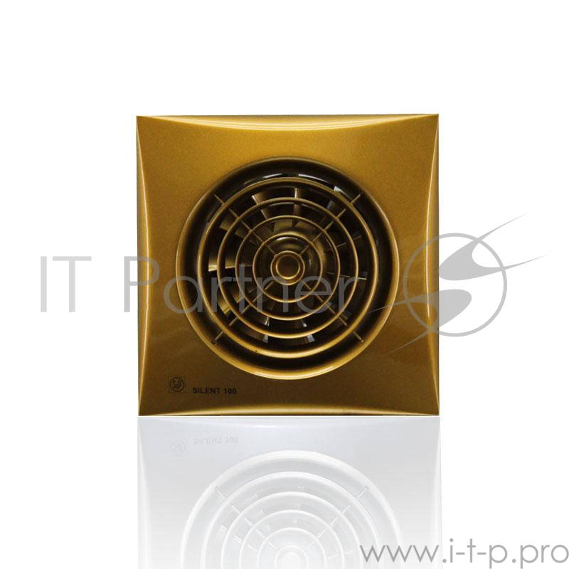 Вентилятор вытяжной SOLER&PALAU Silent-100 CZ Gold 8 Вт. Установочный д 100 мм. 100 м3/ч