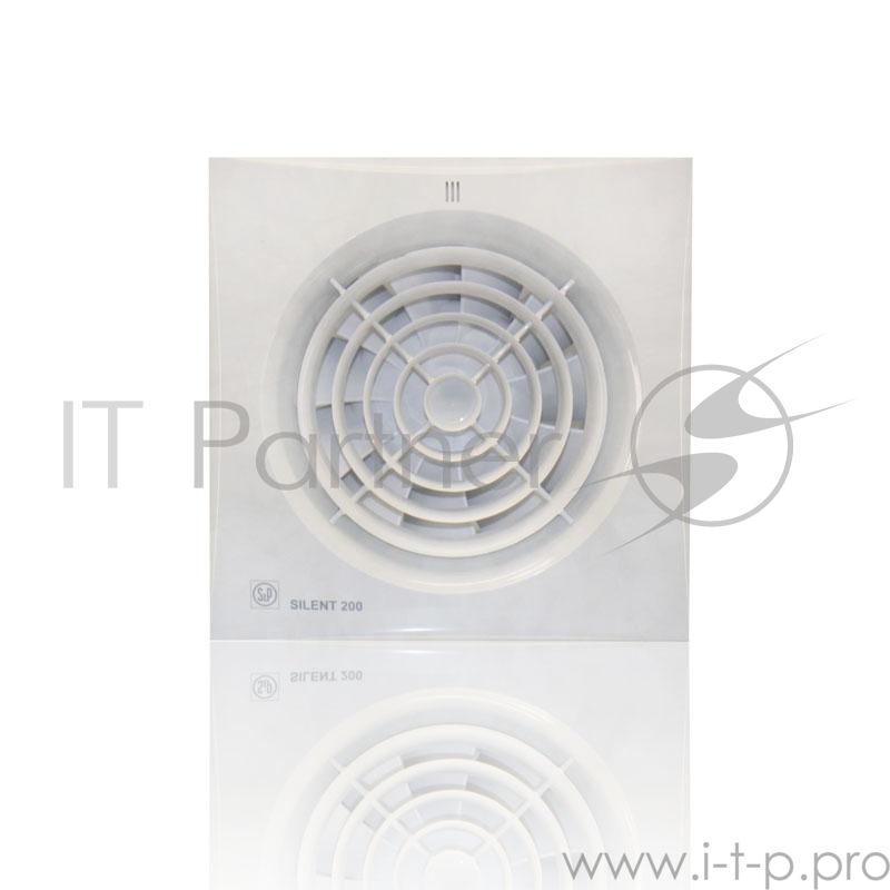Вентилятор вытяжной SOLER&PALAU SILENT-200 CHZ 180 м3/ч. Установочный д 118мм. 3дБ (А)