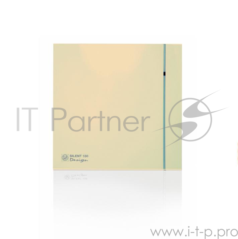 Вентилятор вытяжной SOLER&PALAU Silent-100 CZ Ivory Design 4С 95 м3/ч. Установочный д 98.9мм