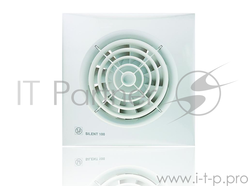 Вентилятор вытяжной SOLER&PALAU Silent-100 CRZ 8 Вт. Установочный д 98мм. 95 м3/час