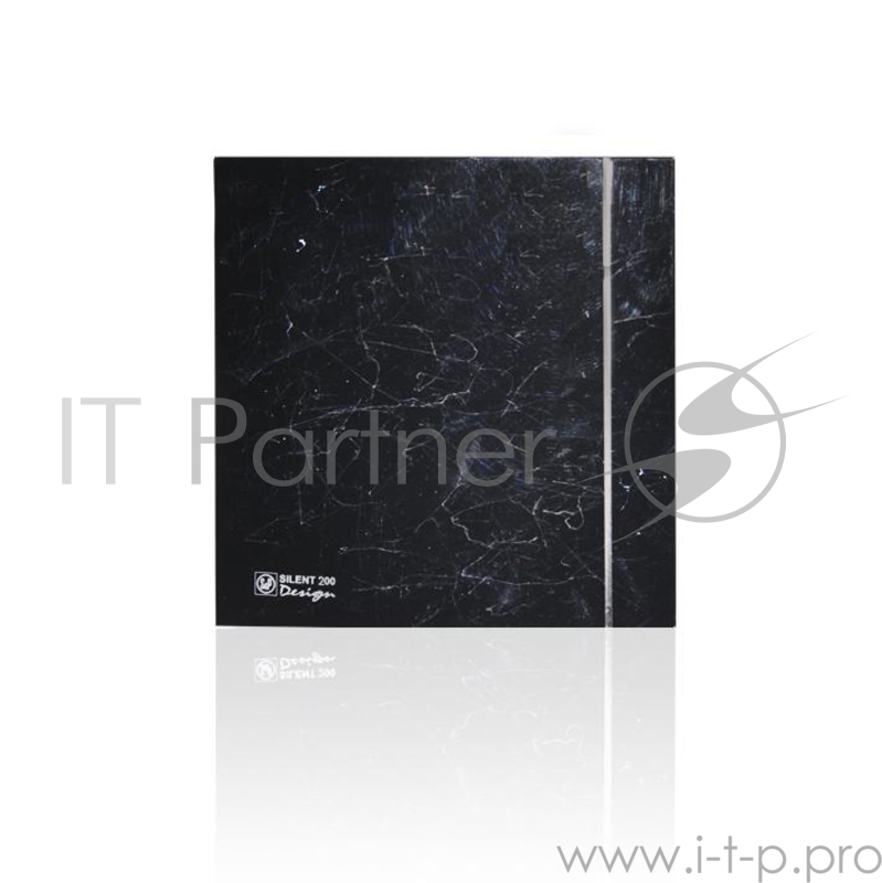 Вентилятор SOLER&PALAU SILENT-200 CZ MARBLE BLACK DESIGN - 4C (230V 50) 175 м3/ч.диаметр 116 мм