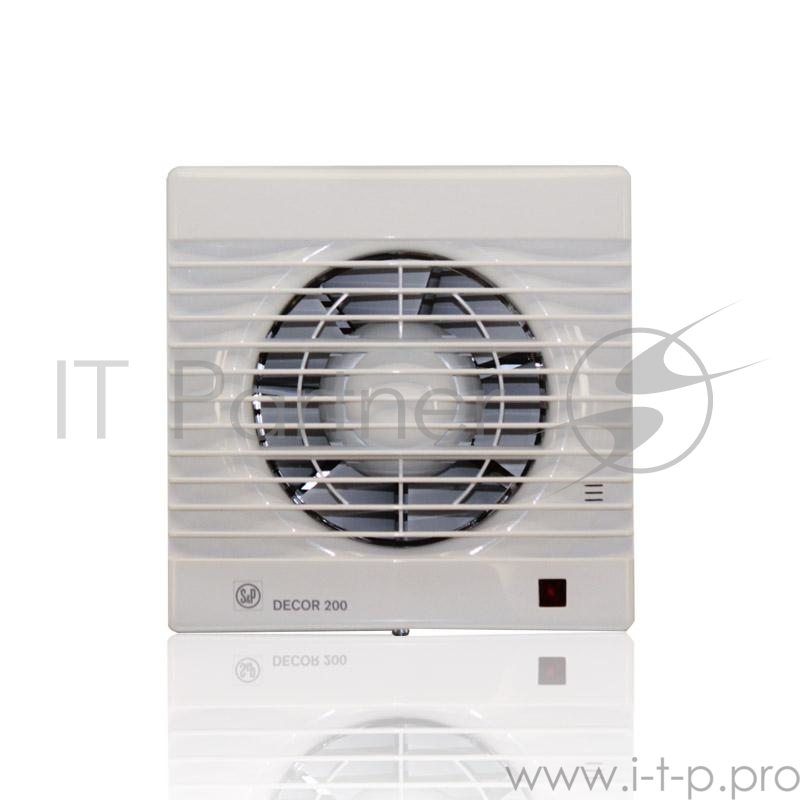 Вентилятор вытяжной SOLER&PALAU Decor 200CH 185 м3/ч. Установочный д 120 мм. 45.5 dB(A)