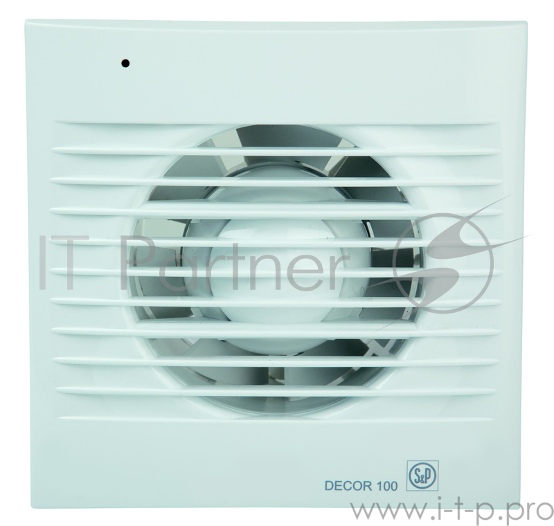 Вентилятор вытяжной SOLER&PALAU Decor 100CR 95 м3/ч. Установочный д 100 мм. 40 dB(A)