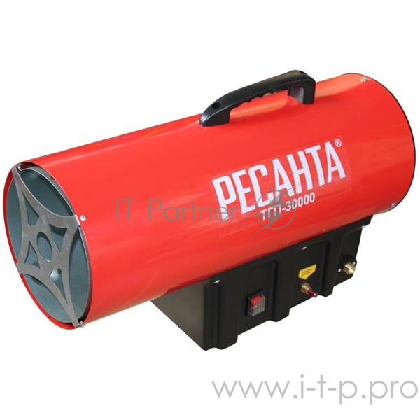 Тепловые пушки Ресанта ТГП-30000 67/1/15 Тепловая газовая пушка { Мощность 33кВт, 300м.куб/ч, 0,3 бар, расход 2,4 кг/час }