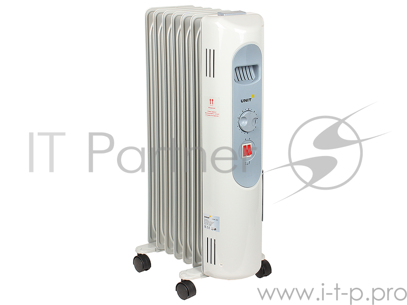 Масляный обогреватель UNIT UOR-721 7 секций, 1500Вт